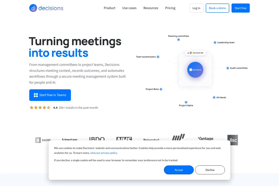 Landing page preview