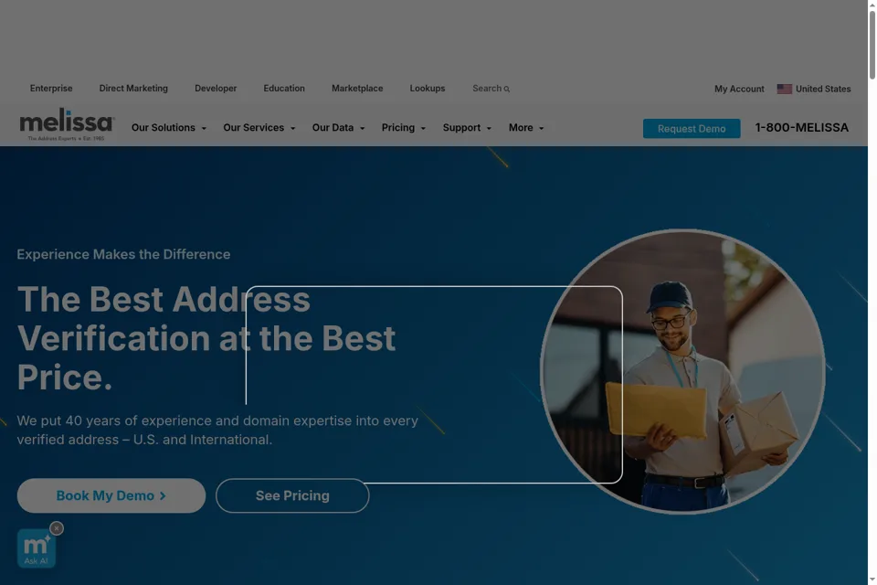 Landing page preview