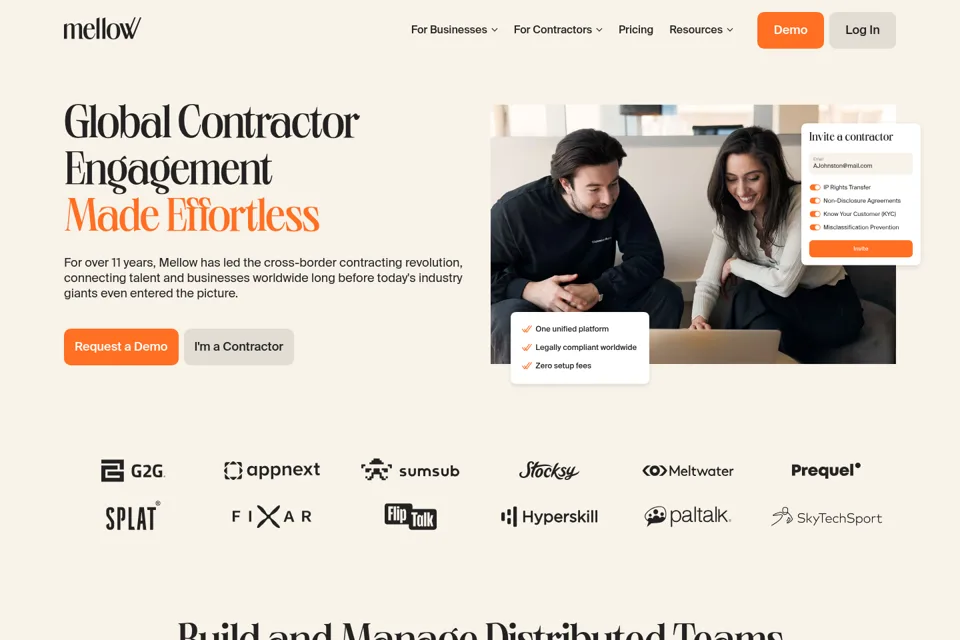 Landing page preview