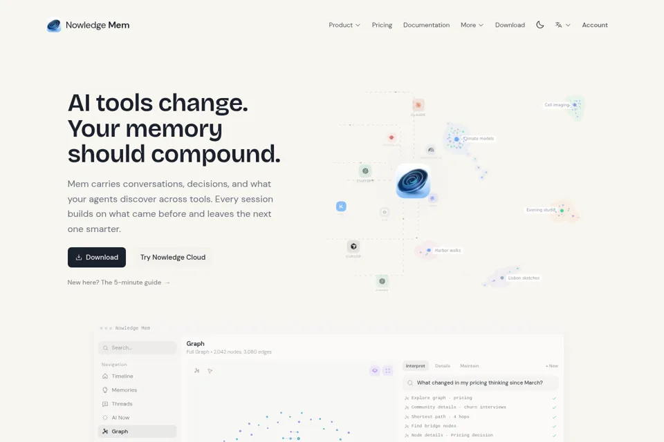 Landing page preview