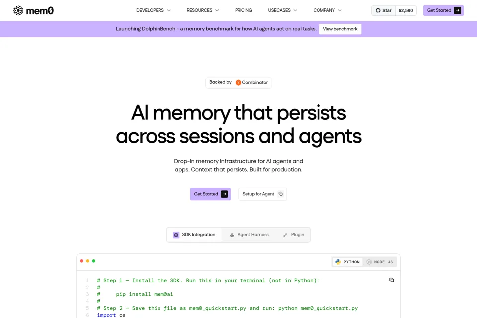 Landing page preview