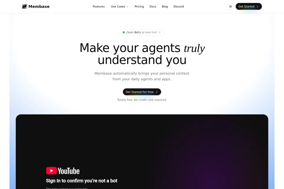Landing page preview