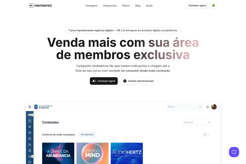 Landing page preview