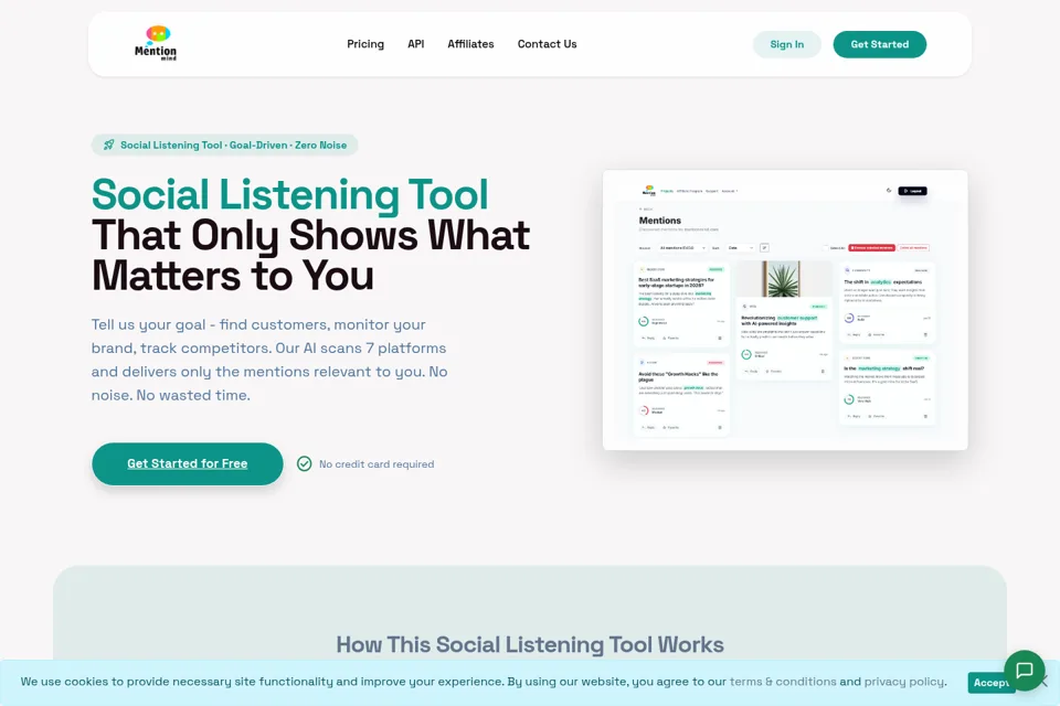 Landing page preview