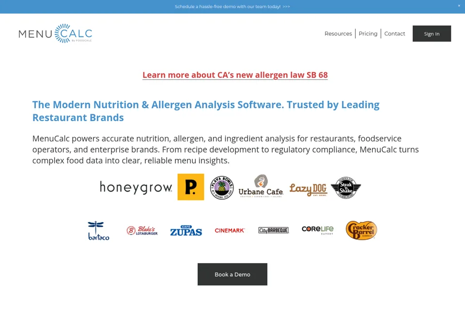 Landing page preview