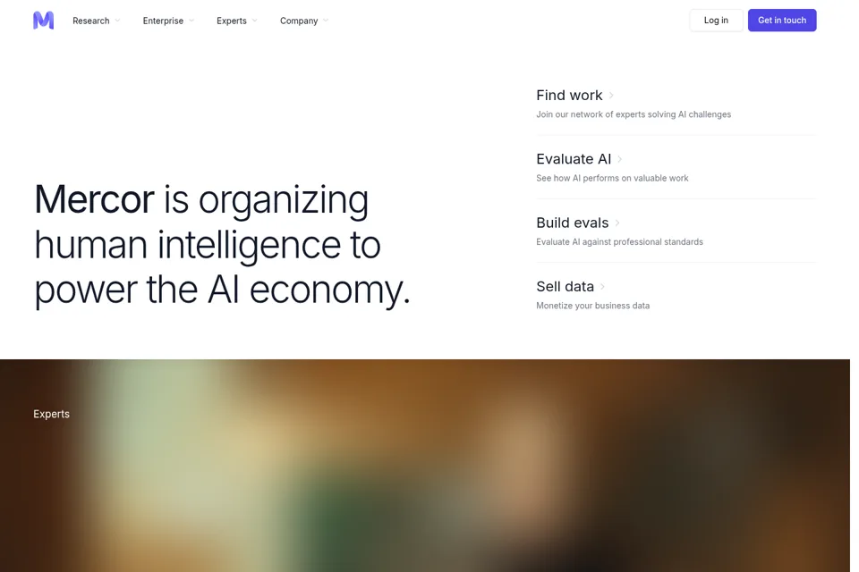 Landing page preview