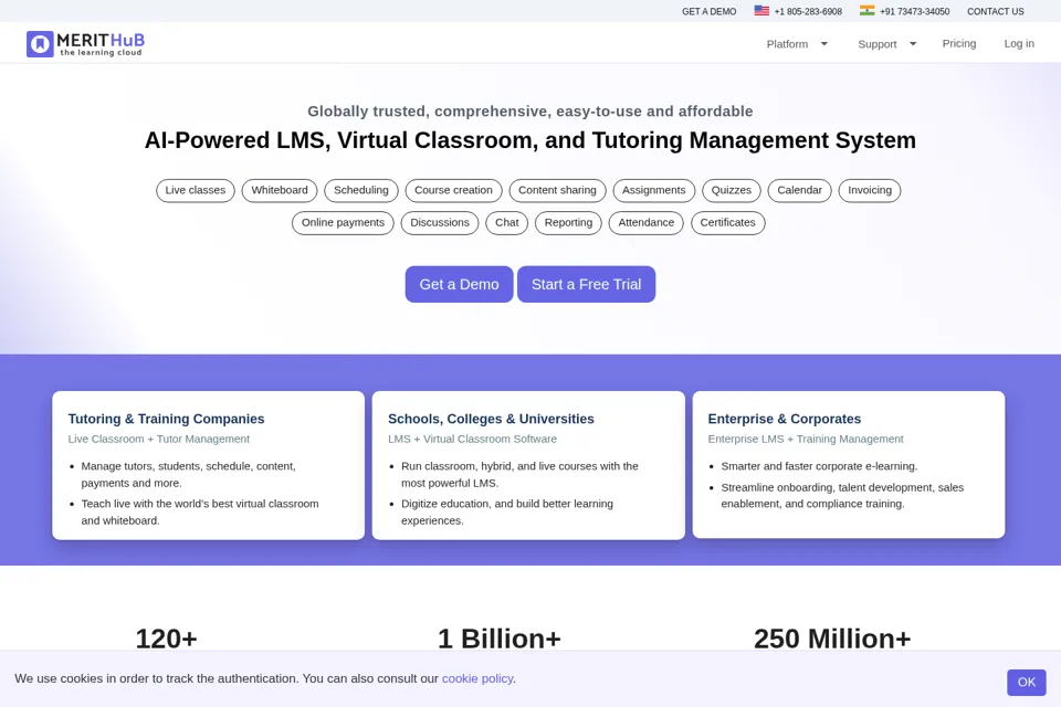 Landing page preview