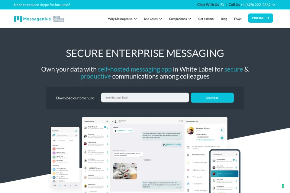 Landing page preview