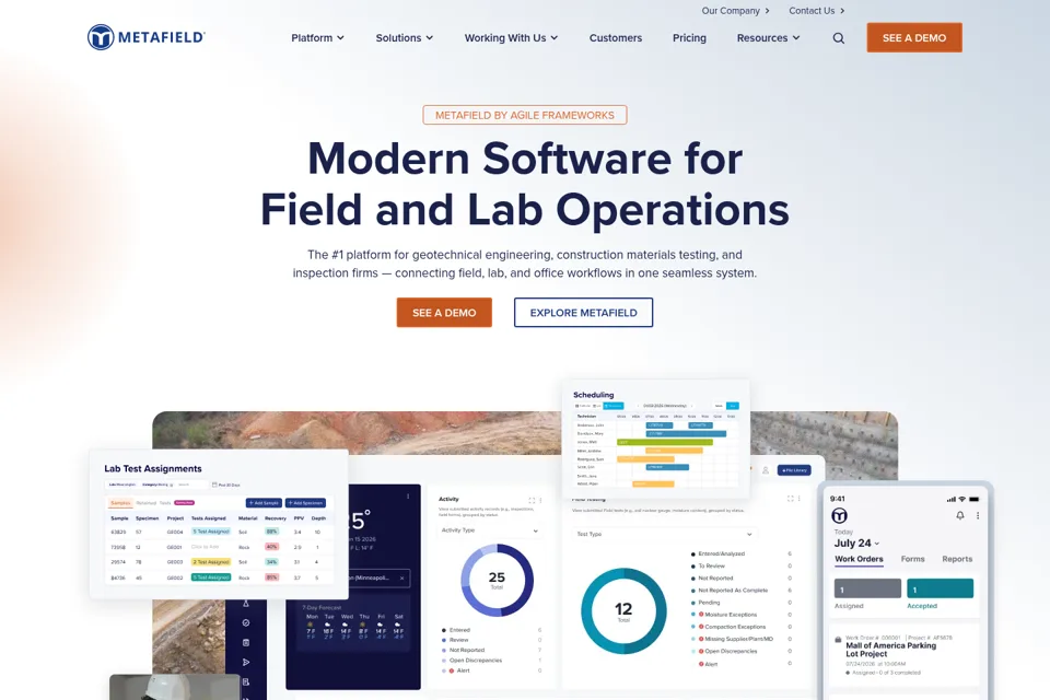 Landing page preview