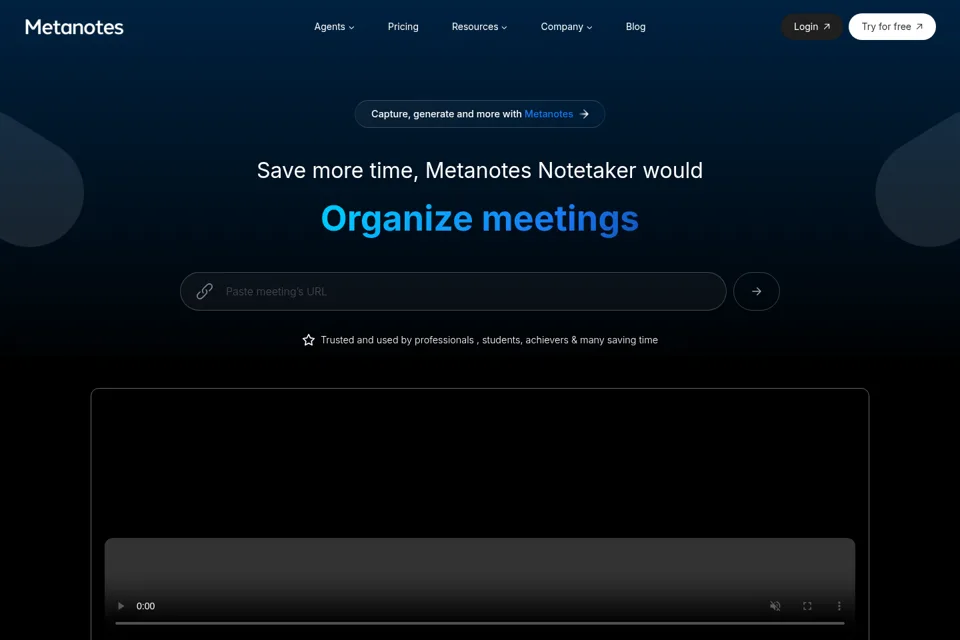 Landing page preview