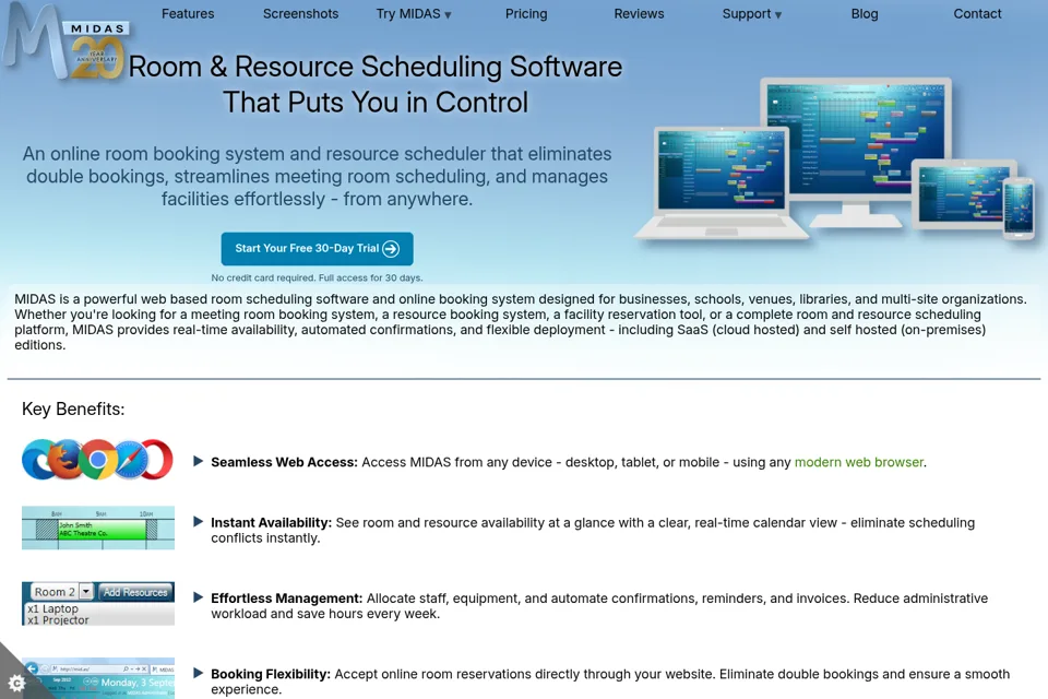 Landing page preview