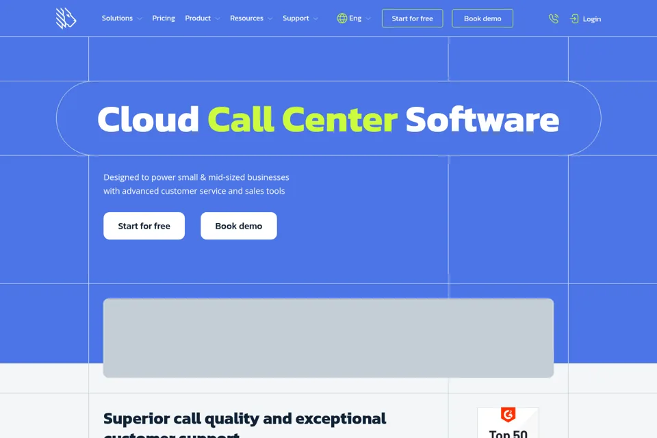 Landing page preview