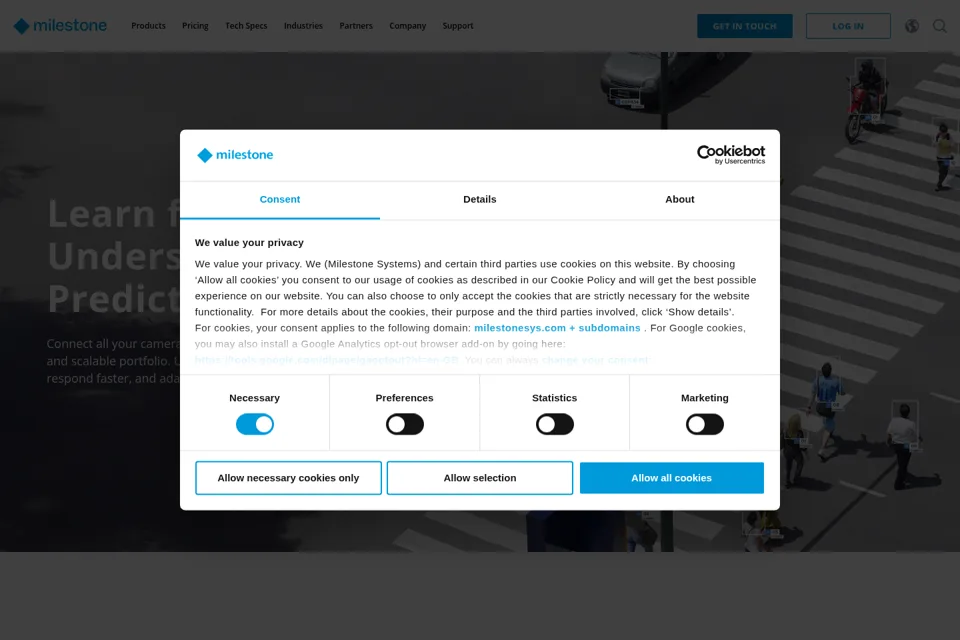 Landing page preview