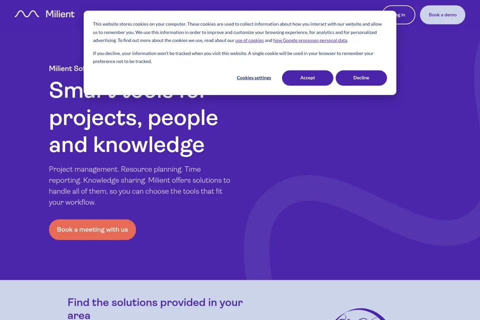 Landing page preview