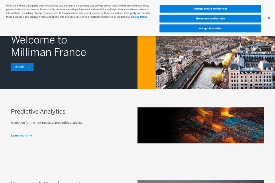 Landing page preview