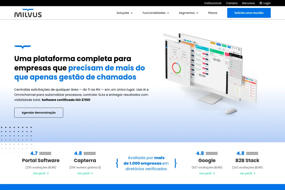 Landing page preview