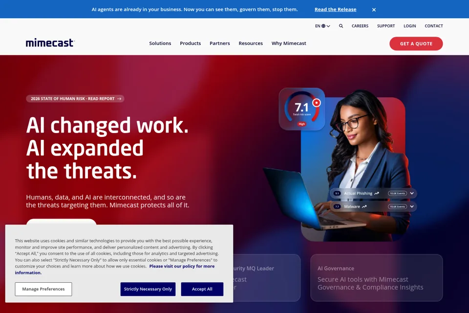 Landing page preview