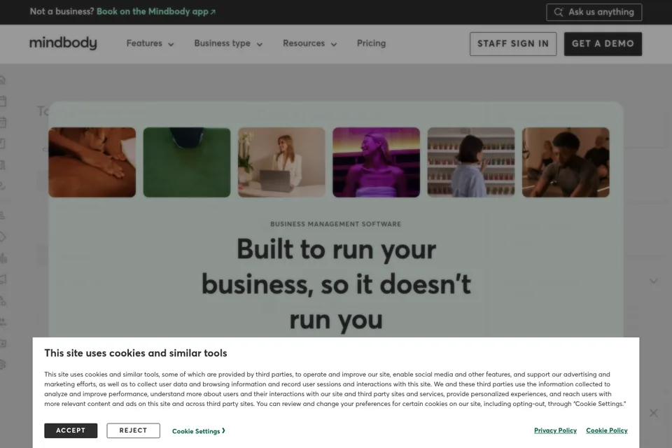 Landing page preview