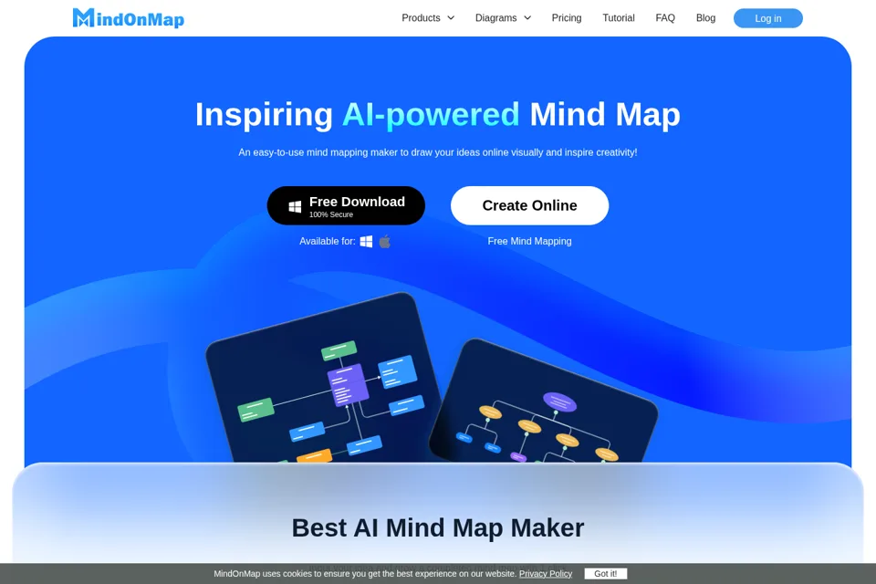 Landing page preview