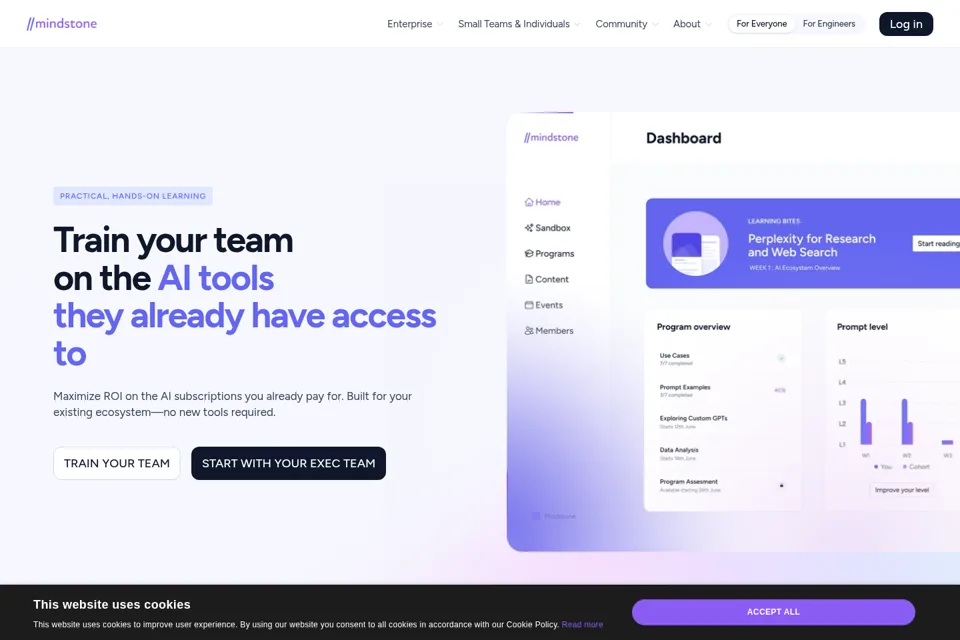 Landing page preview