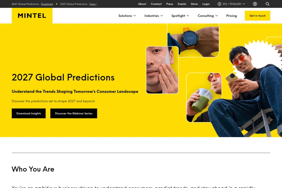Landing page preview