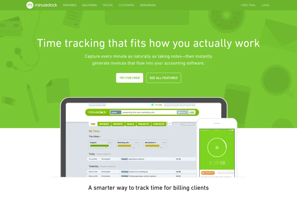 Landing page preview