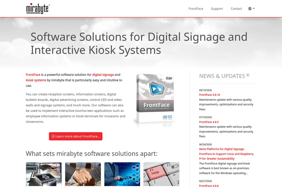 Landing page preview