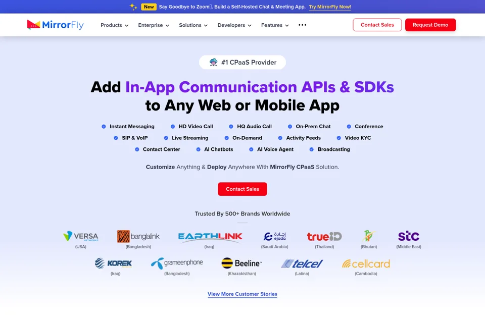 Landing page preview