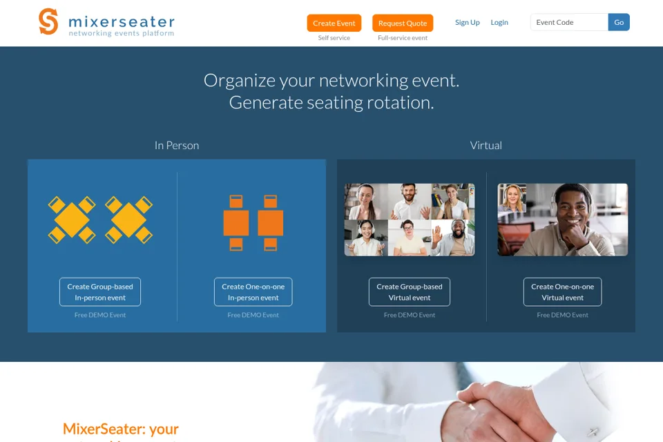 Landing page preview