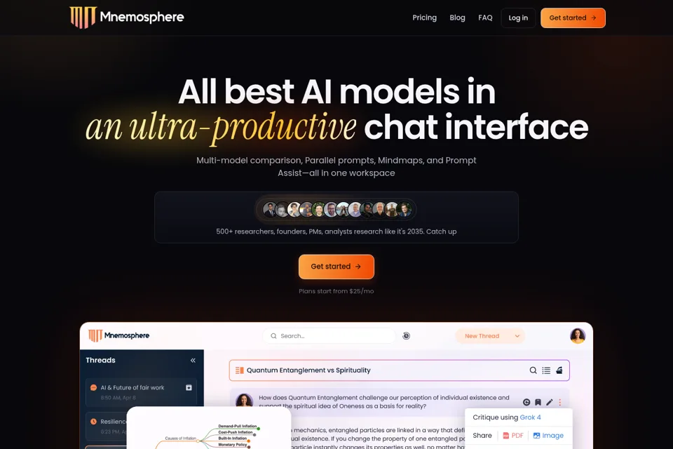 Landing page preview