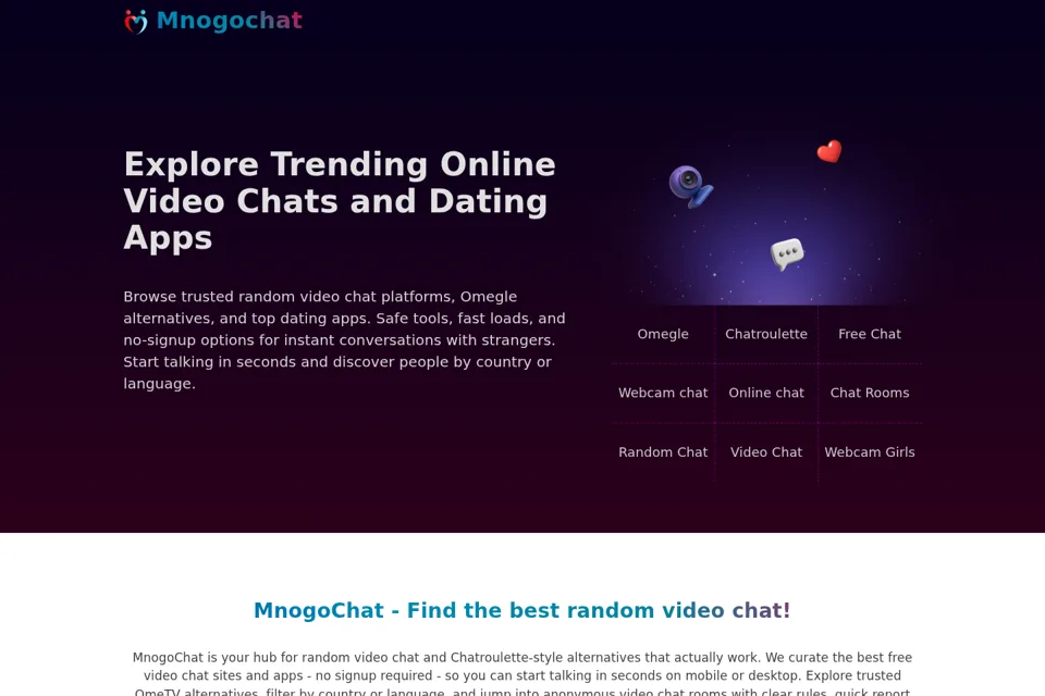 Landing page preview