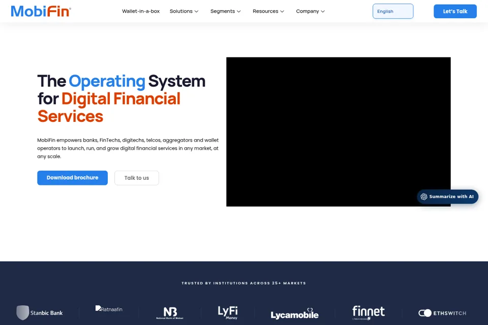 Landing page preview