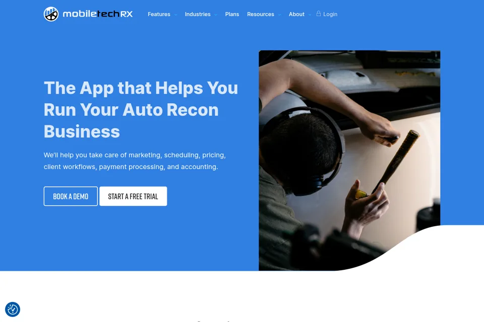 Landing page preview