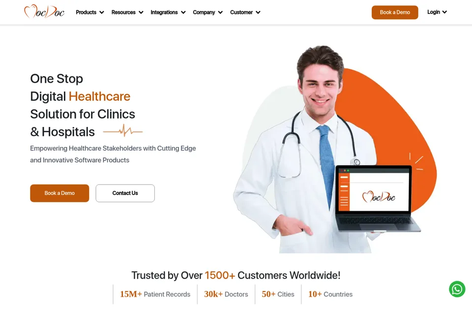Landing page preview