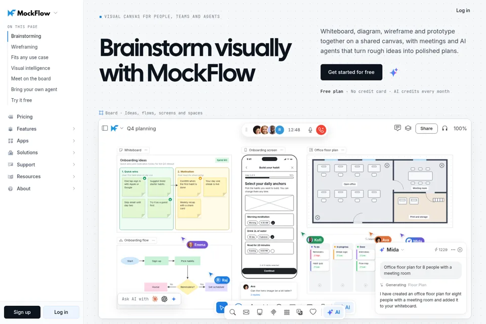 Landing page preview