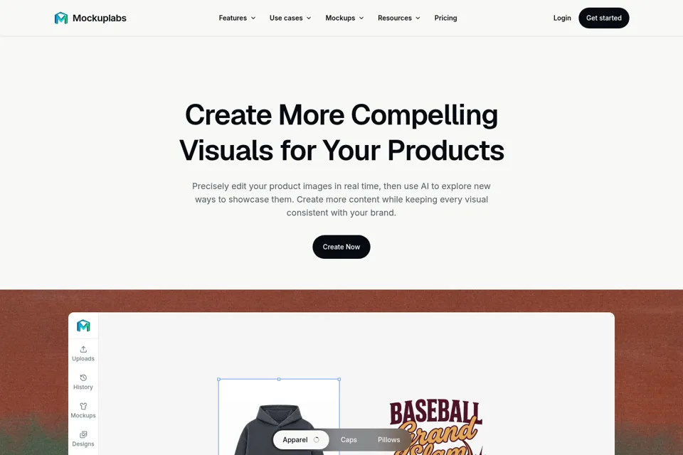 Landing page preview
