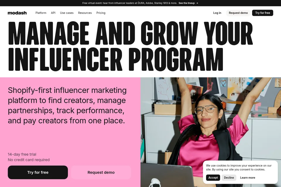 Landing page preview