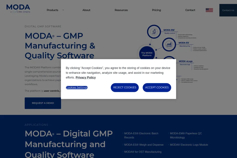 Landing page preview