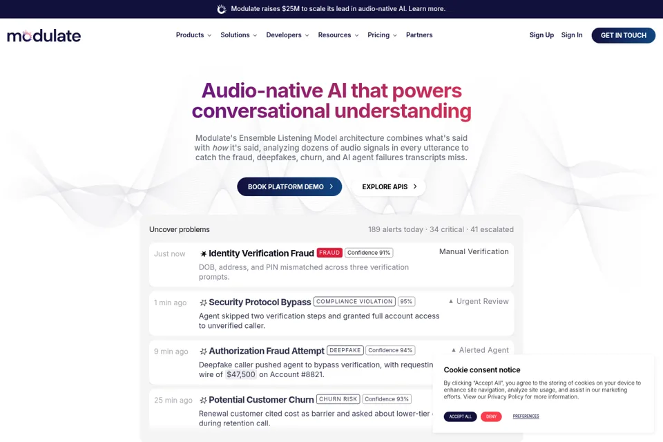 Landing page preview