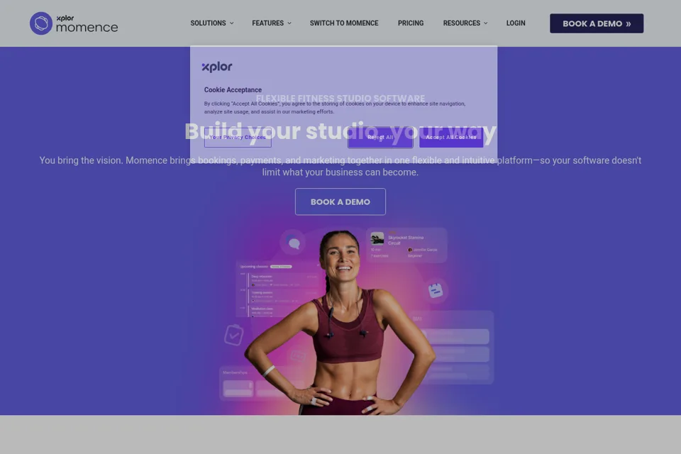Landing page preview