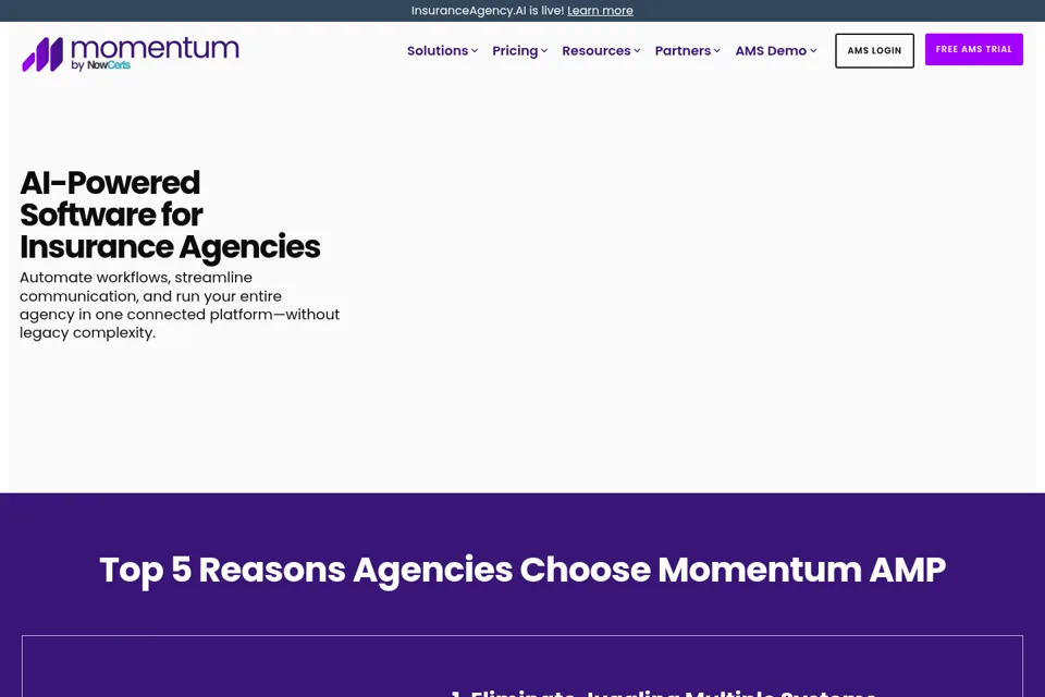 Landing page preview