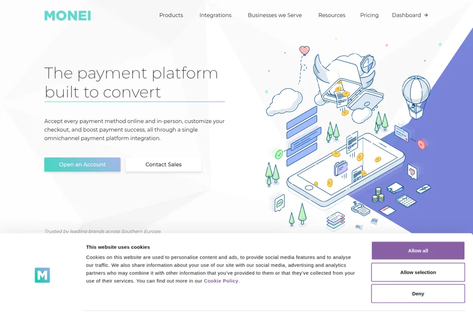 Landing page preview