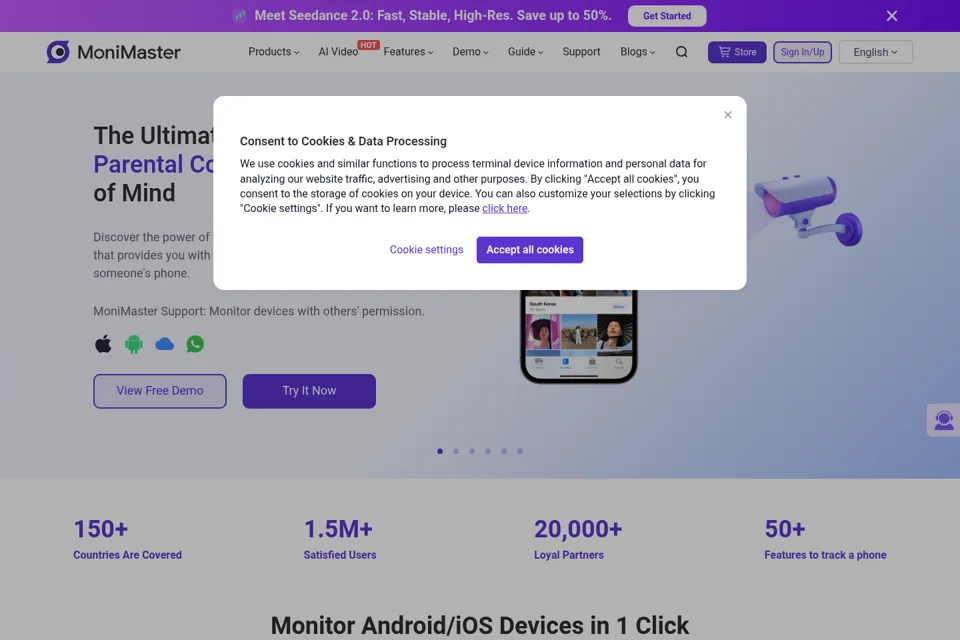 Landing page preview