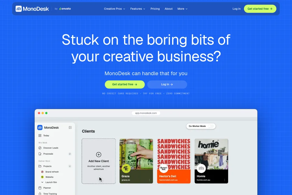 Landing page preview