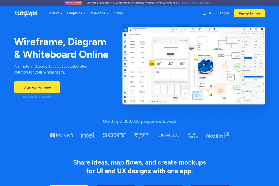 Landing page preview
