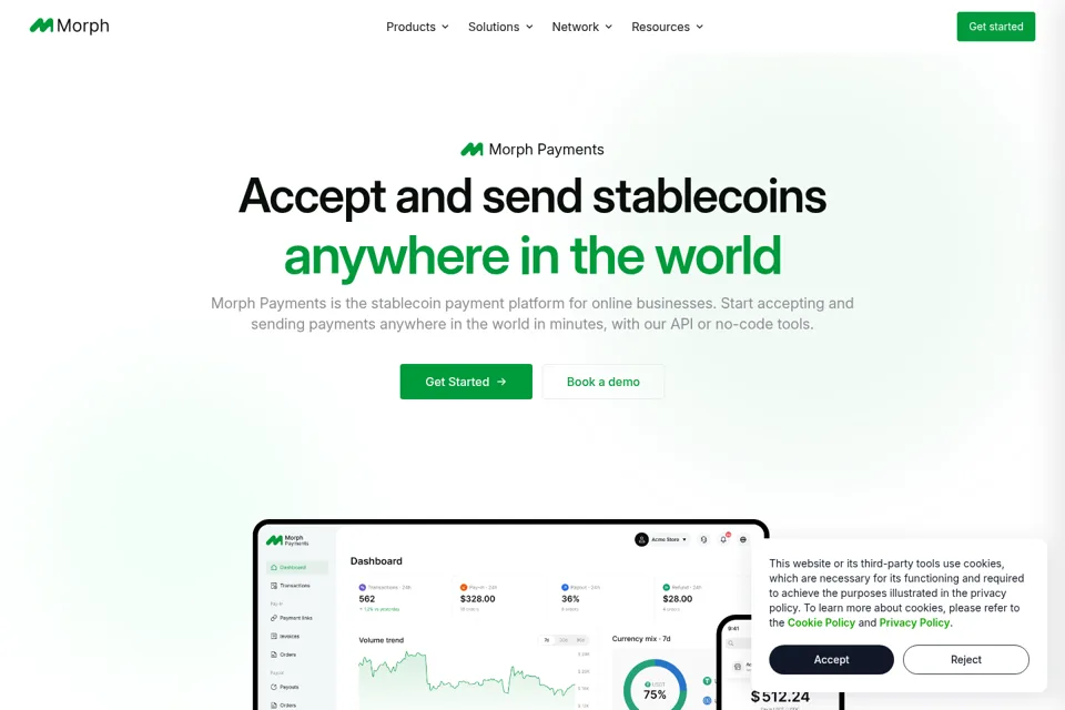 Landing page preview