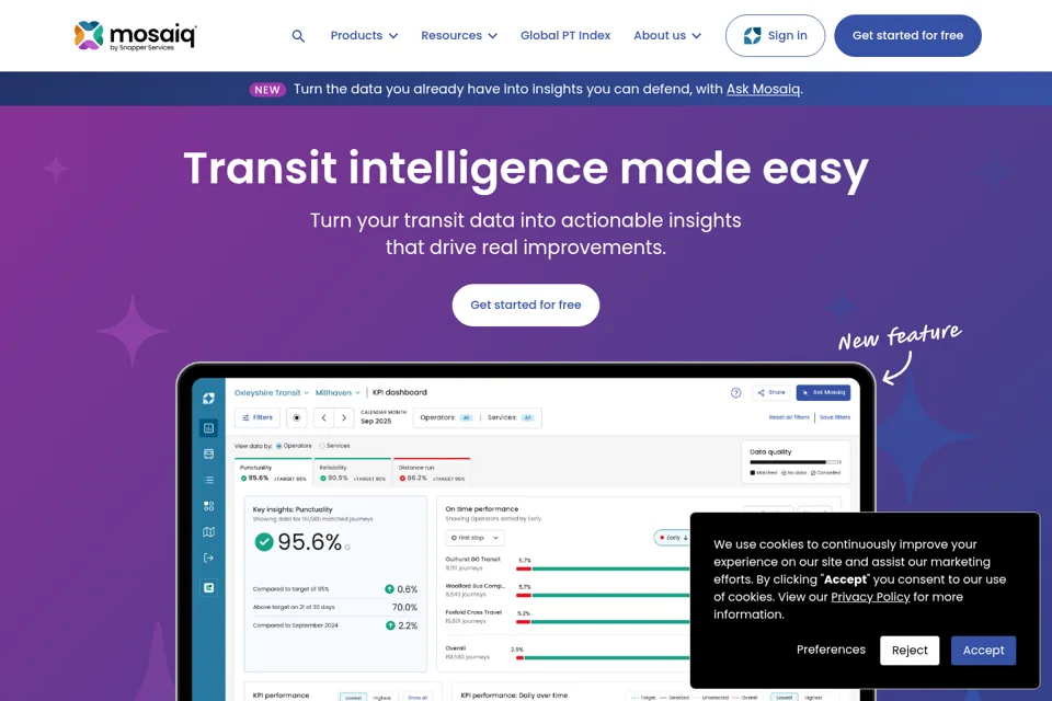 Landing page preview