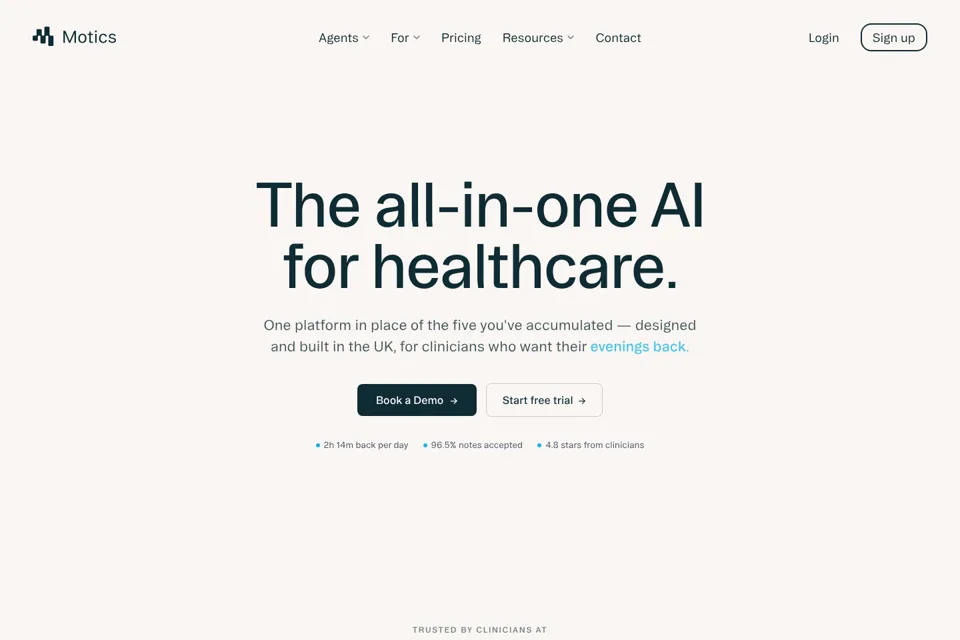 Landing page preview
