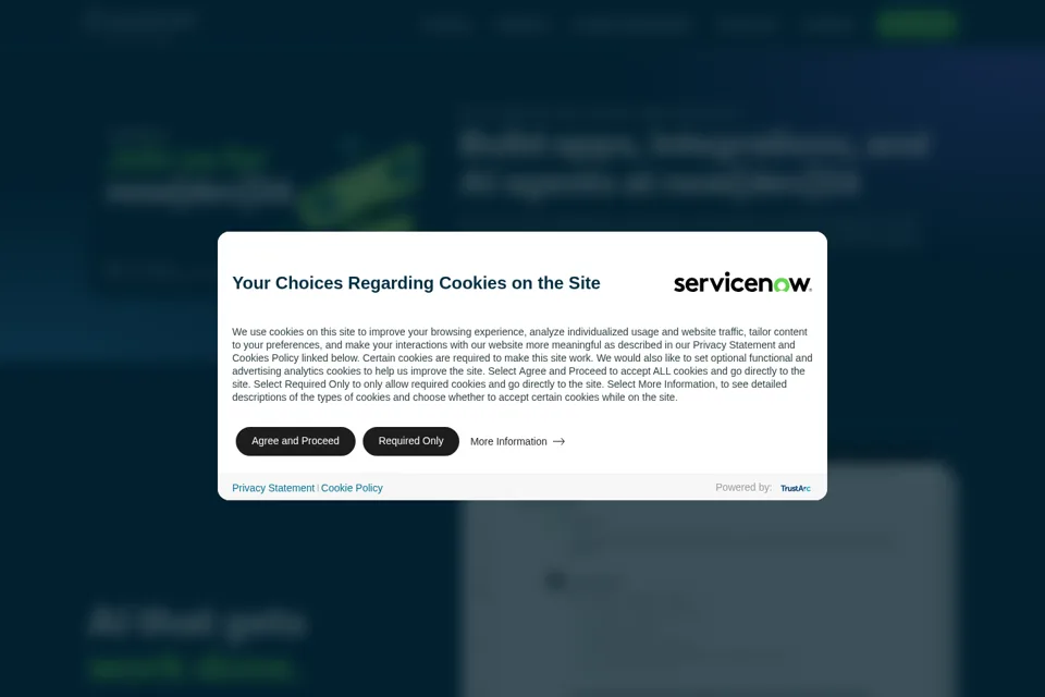 Landing page preview
