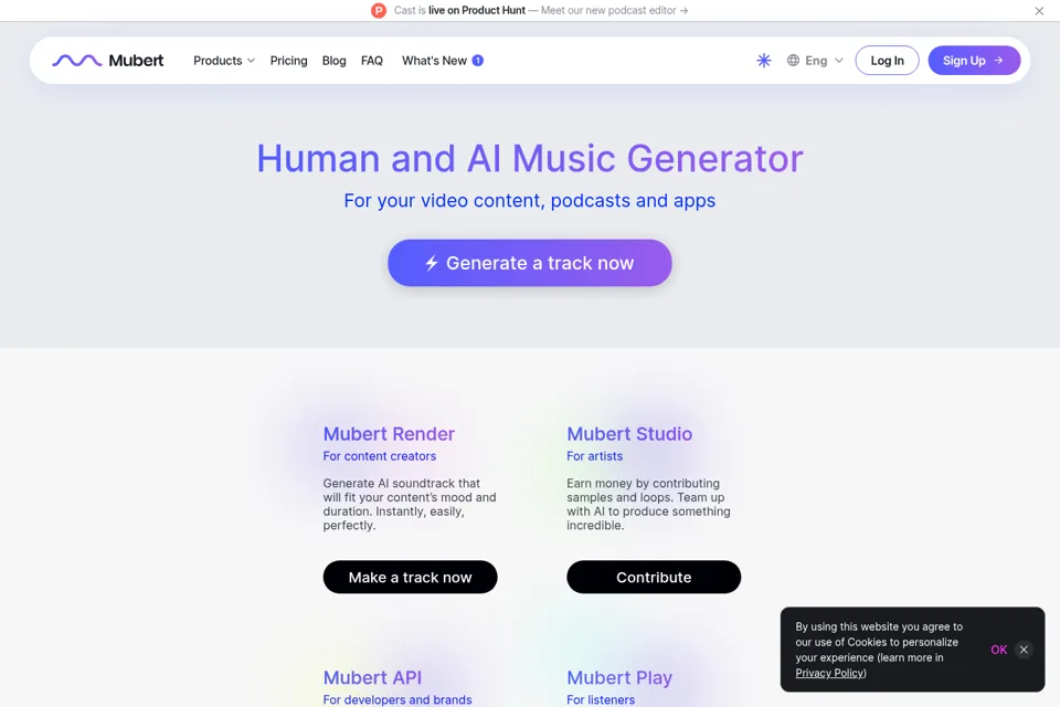 Landing page preview
